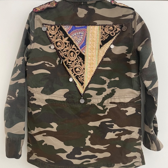 Army printed jacket - Picture 2 of 4
